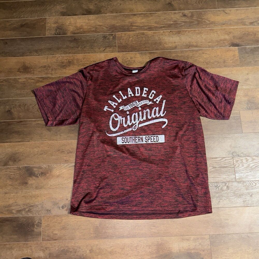 Sport-Tek Men’s Red Talladega Super Speedway Tee 2XL